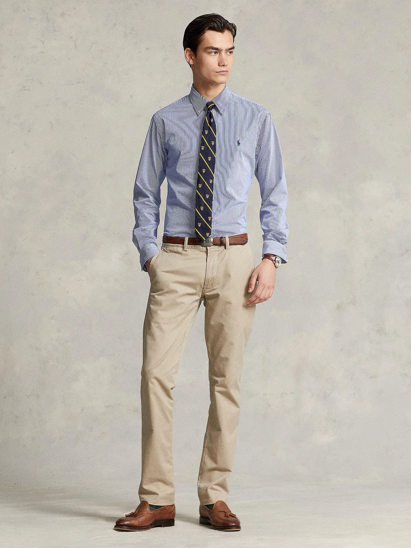 POLO RALPH LAUREN | Hemd Custom Fit | blau